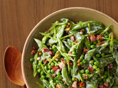 Creamy Spring Peas with Pancetta